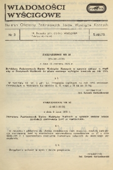 Wiadomości Wyścigowe : biuletyn oficjalny Państwowych Torów Wyścigów Konnych. 1975, nr 3