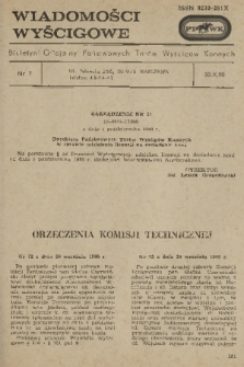 Wiadomości Wyścigowe : biuletyn oficjalny Państwowych Torów Wyścigów Konnych. 1990, nr 7