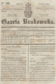 Gazeta Krakowska. 1837, nr 102