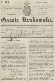 Gazeta Krakowska. 1837, nr 108