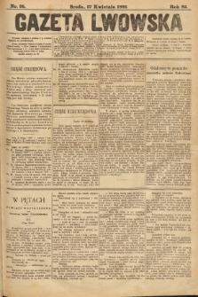 Gazeta Lwowska. 1892, nr 95