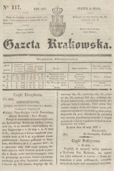 Gazeta Krakowska. 1837, nr 116