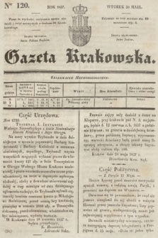 Gazeta Krakowska. 1837, nr 120