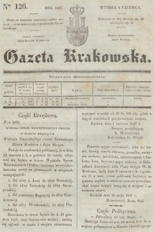 Gazeta Krakowska. 1837, nr 126
