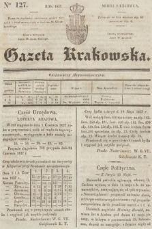 Gazeta Krakowska. 1837, nr 127