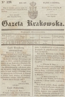 Gazeta Krakowska. 1837, nr 129