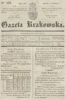 Gazeta Krakowska. 1837, nr 133