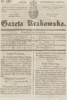 Gazeta Krakowska. 1837, nr 137