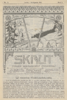 Skaut : pismo młodzieży polskiej. T.1, R.1, 1911, nr 2