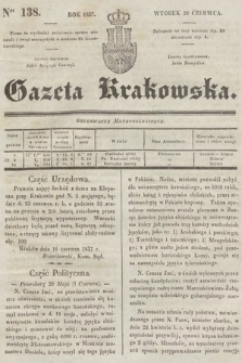 Gazeta Krakowska. 1837, nr 138