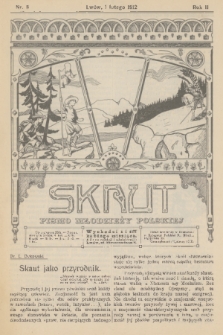 Skaut : pismo młodzieży polskiej. T.1, R.2, 1912, nr 8