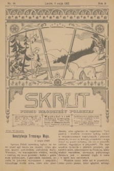 Skaut : pismo młodzieży polskiej. T.1, R.2, 1912, nr 14