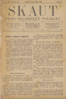 Skaut : pismo młodzieży polskiej. T.2, 1912, nr 7