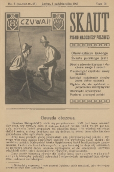Skaut : pismo młodzieży polskiej. T.3, 1913, nr 5