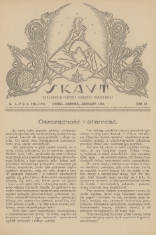 Skaut : czasopismo polskiej młodzieży harcerskiej. T.11, 1925, nr 8-9
