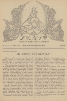 Skaut : czasopismo polskiej młodzieży harcerskiej. T.11, 1925, nr 11-12