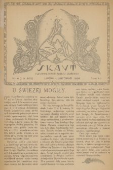 Skaut : czasopismo polskiej młodzieży harcerskiej. T.12, 1926, nr 6