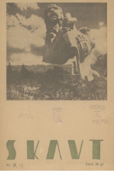 Skaut : [dwutygodnik młodzieży harcerskiej]. T.23, 1936, nr 18