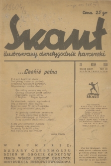 Skaut : ilustrowany dwutygodnik harcerski. T.25, 1938, nr 16