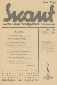 Skaut : ilustrowany dwutygodnik harcerski. T.26, 1938, nr 2