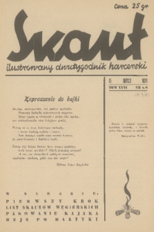 Skaut : ilustrowany dwutygodnik harcerski. T.26, 1939, nr 8-9