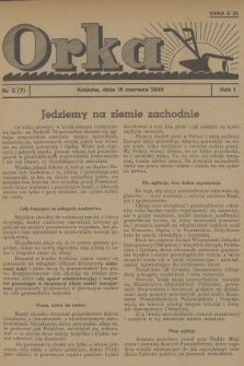 Orka. R.1, 1945, nr 3
