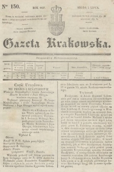 Gazeta Krakowska. 1837, nr 150