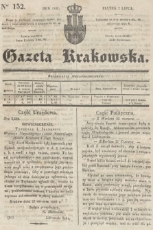 Gazeta Krakowska. 1837, nr 152