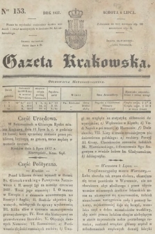 Gazeta Krakowska. 1837, nr 153