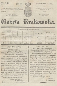Gazeta Krakowska. 1837, nr 154
