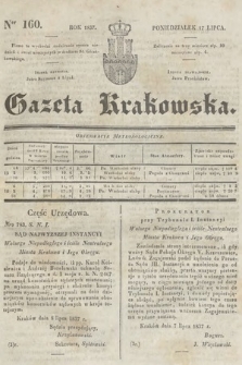 Gazeta Krakowska. 1837, nr 160