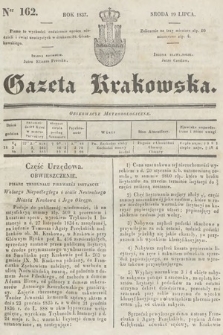 Gazeta Krakowska. 1837, nr 162