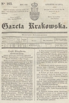 Gazeta Krakowska. 1837, nr 163