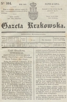 Gazeta Krakowska. 1837, nr 164