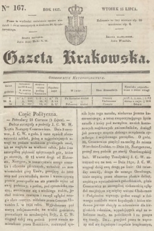 Gazeta Krakowska. 1837, nr 167