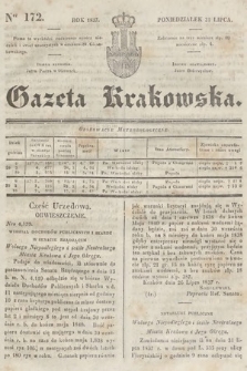 Gazeta Krakowska. 1837, nr 172