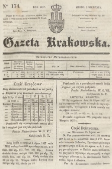 Gazeta Krakowska. 1837, nr 174