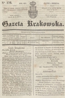 Gazeta Krakowska. 1837, nr 176