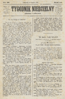 Tygodnik Niedzielny : pismo ludowe : wychodzi jako dodatek do Gazety Narodowej. R.3, 1869, nr 25