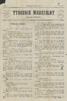 Tygodnik Niedzielny : pismo ludowe : wychodzi jako dodatek do Gazety Narodowej. R.6, 1872, nr 4