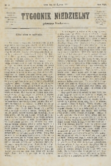 Tygodnik Niedzielny : pismo ludowe : wychodzi jako dodatek do Gazety Narodowej. R.8, 1874, nr 3