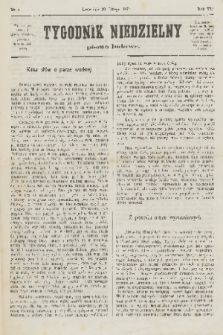 Tygodnik Niedzielny : pismo ludowe : wychodzi jako dodatek do Gazety Narodowej. R.8, 1874, nr 8