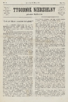 Tygodnik Niedzielny : pismo ludowe : wychodzi jako dodatek do Gazety Narodowej. R.8, 1874, nr 13