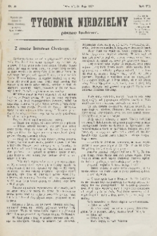 Tygodnik Niedzielny : pismo ludowe : wychodzi jako dodatek do Gazety Narodowej. R.8, 1874, nr 22