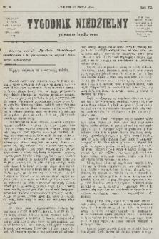 Tygodnik Niedzielny : pismo ludowe : wychodzi jako dodatek do Gazety Narodowej. R.8, 1874, nr 26