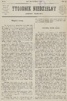 Tygodnik Niedzielny : pismo ludowe : wychodzi jako dodatek do Gazety Narodowej. R.9, 1875, nr 4