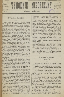 Tygodnik Niedzielny : pismo ludowe : wychodzi jako dodatek do Gazety Narodowej. R.10, 1876, nr 22