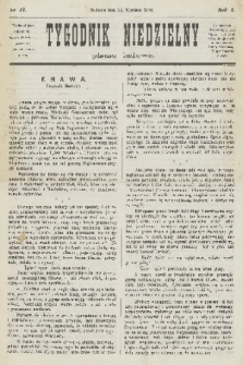 Tygodnik Niedzielny : pismo ludowe : wychodzi jako dodatek do Gazety Narodowej. R.10, 1876, nr 37