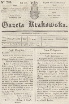 Gazeta Krakowska. 1837, nr 234