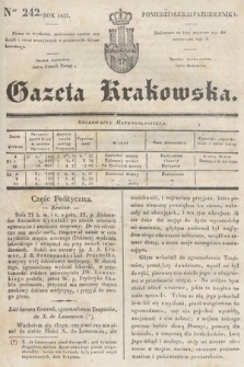 Gazeta Krakowska. 1837, nr 242